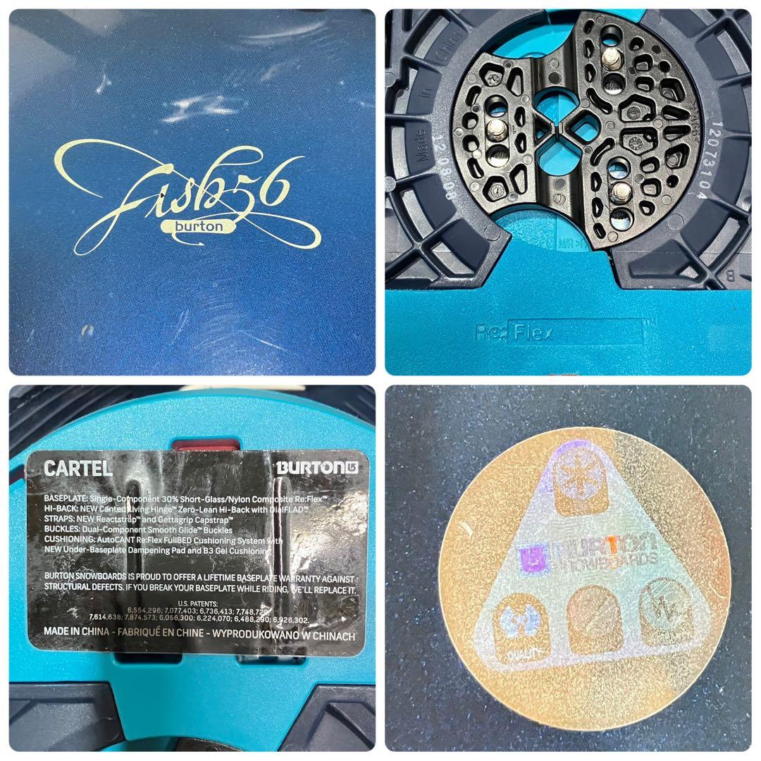 BURTON Fish 156 CARTEL カーテル スノーボード 板バイン