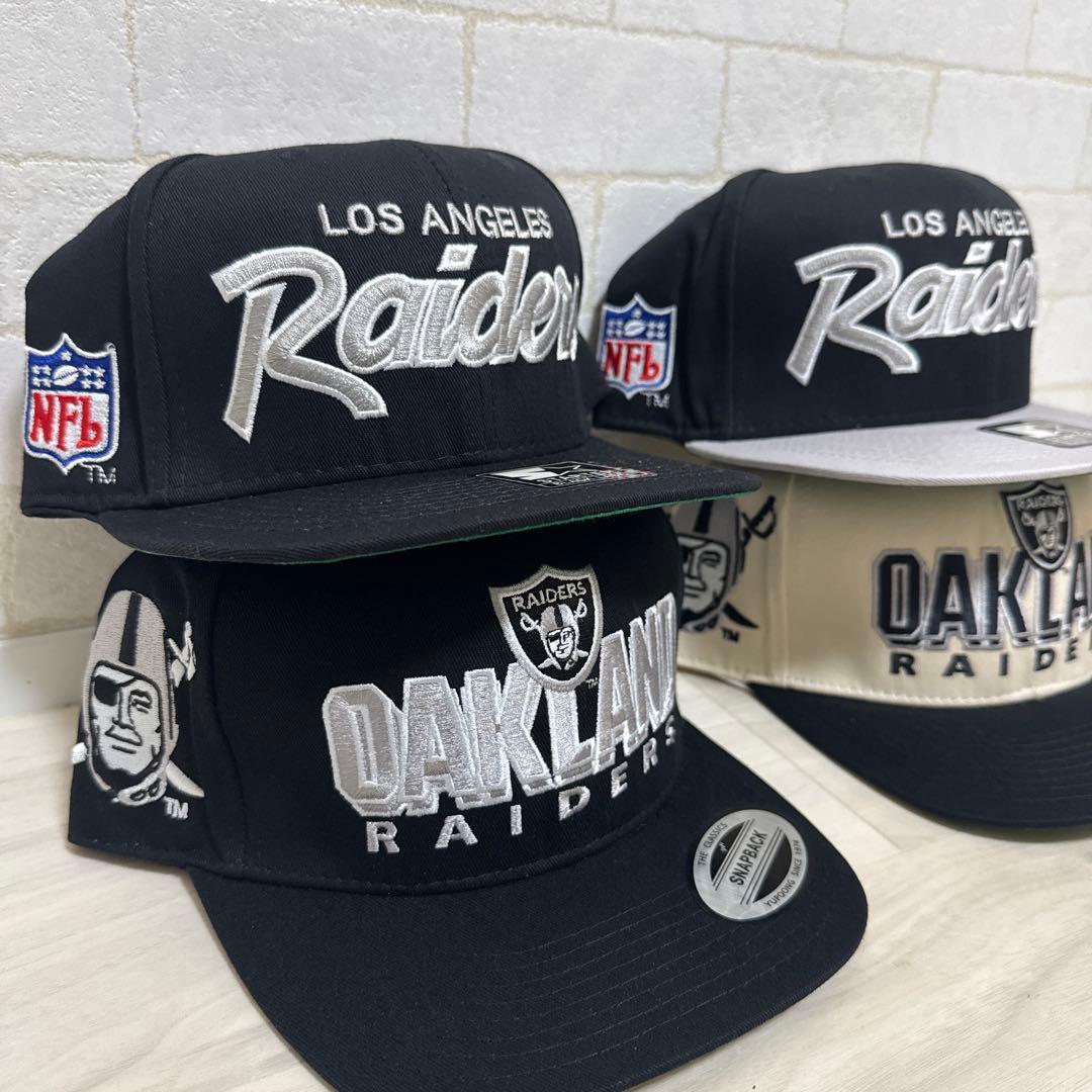 【激レア】ロサンゼルス・オークランド レイダース キャップ4点セット！