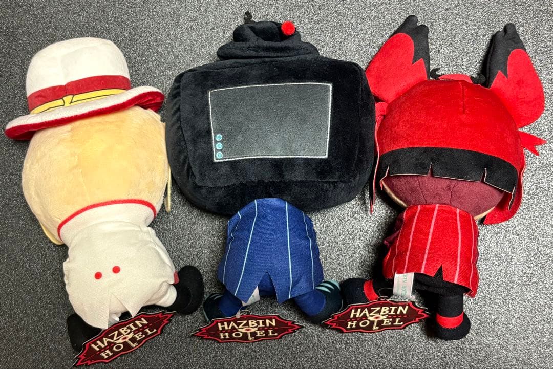 ハズビンホテルへようこそ おすわりぬいぐるみ ルシファー ヴォックス アラスター