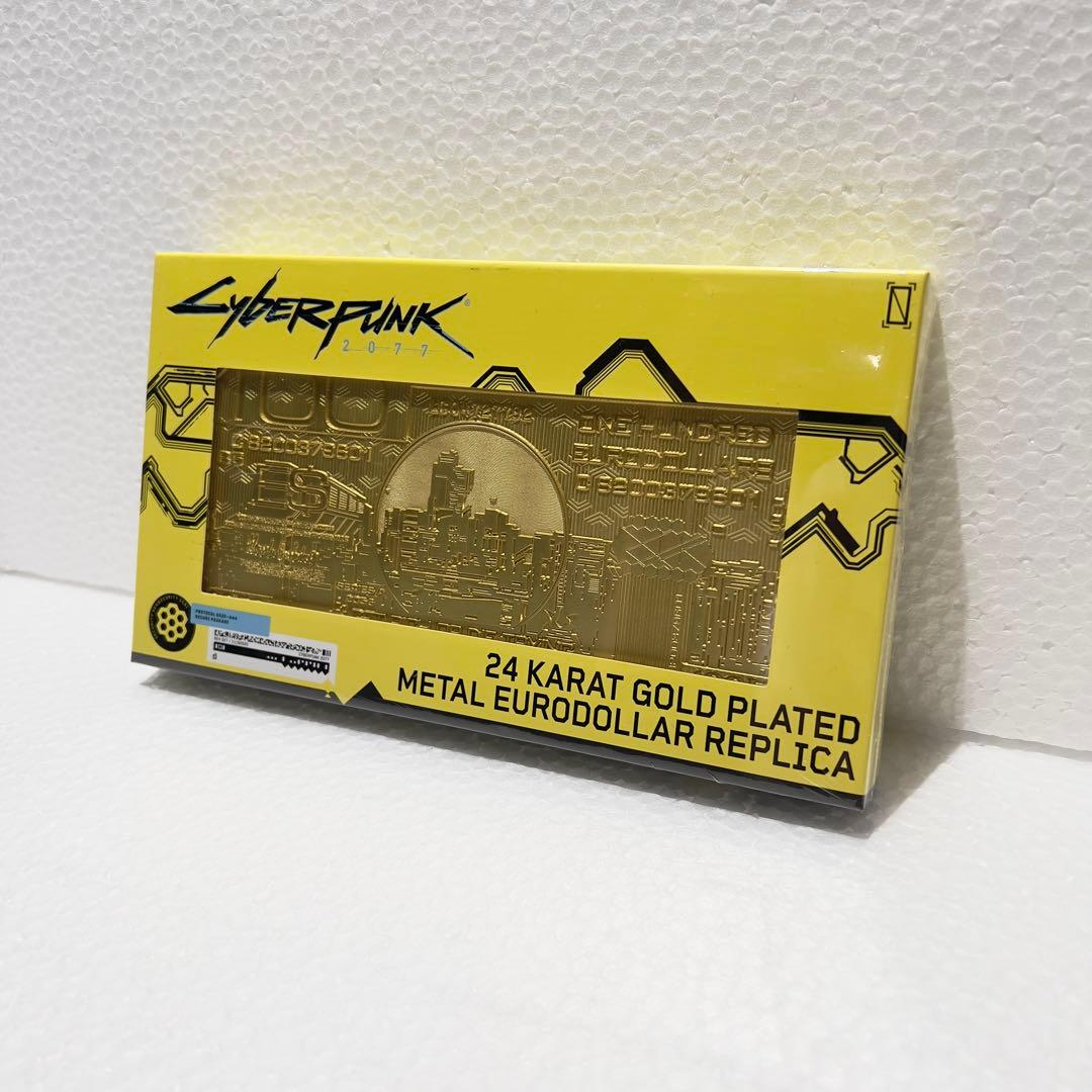 【未開封品】Cyberpunk 2077 メタルユーロドル レプリカ