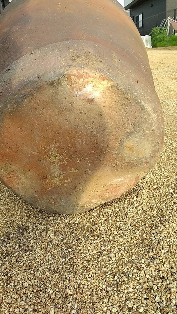 琉球壺　南蛮　焼締　泡盛酒　壺屋焼　古道具　古備前