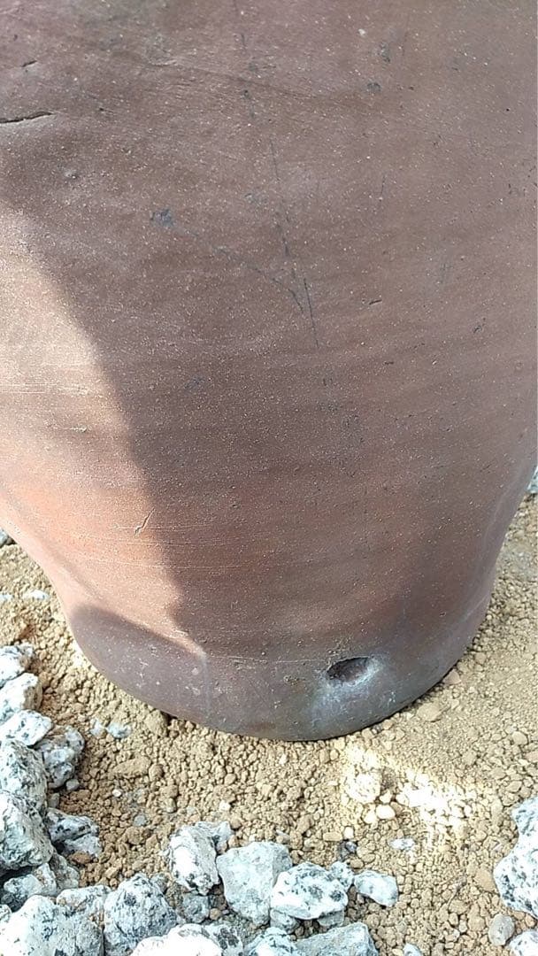 琉球壺　南蛮　焼締　泡盛酒　壺屋焼　古道具　古備前