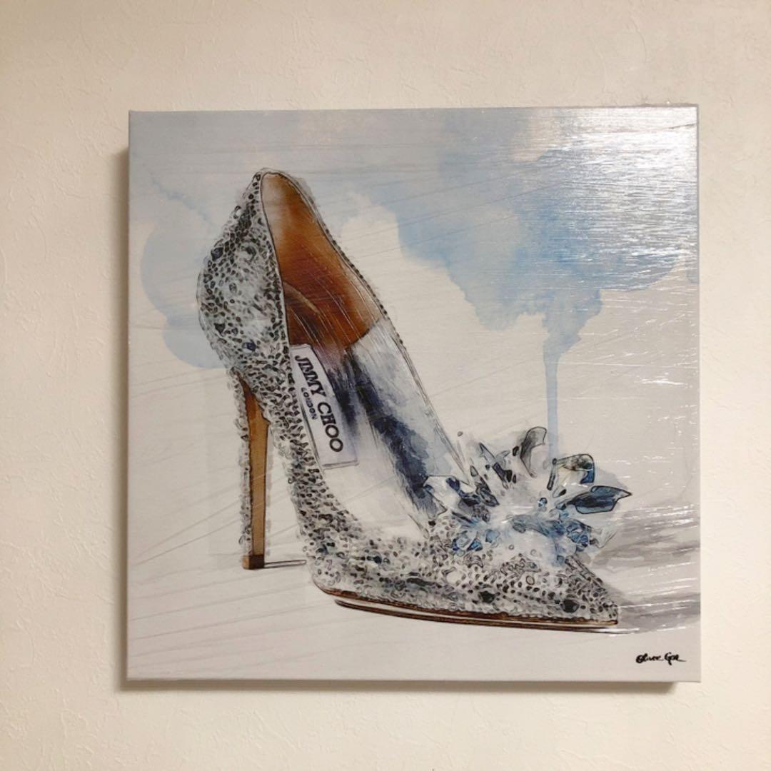 オリバーガルアート　ディズニー実写版シンデレラガラスの靴