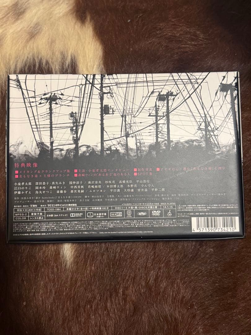 名もなき毒 DVD-BOX〈6枚組〉国内正規品