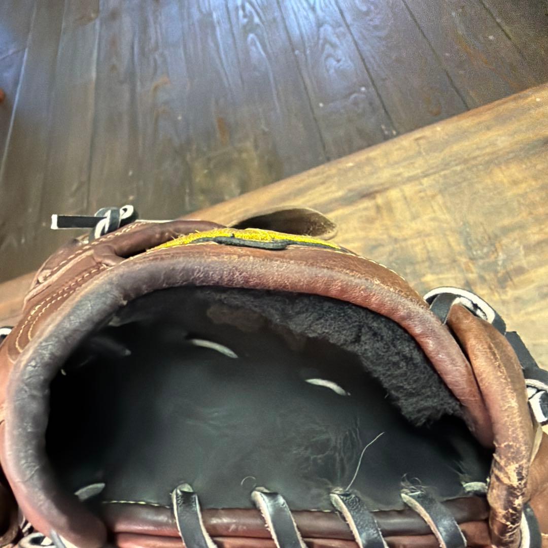 ミズノ 硬式グローブ ブラウン