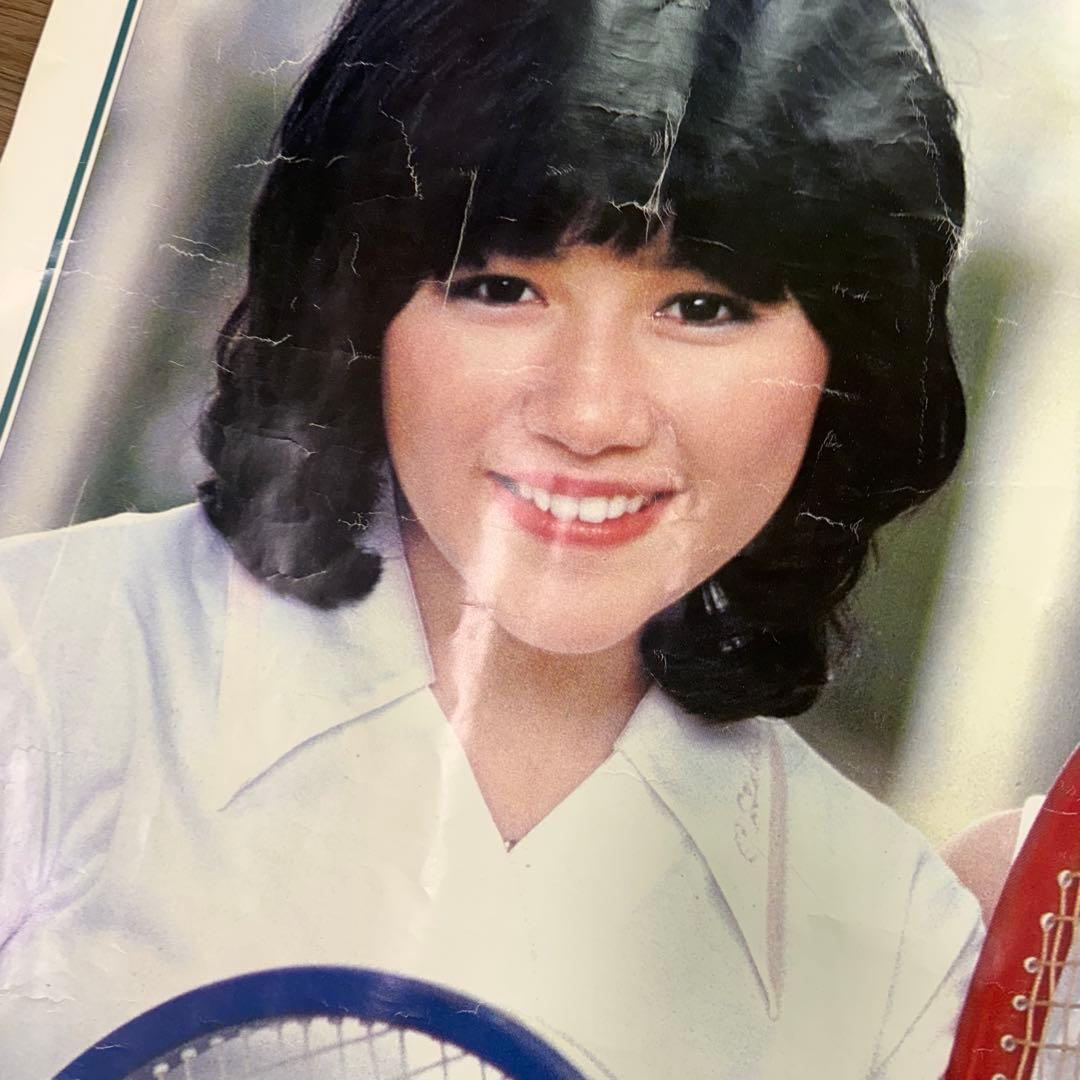 キャンディーズ 大型ポスター 73×103cm 昭和レトロ当時物 週刊明星提供