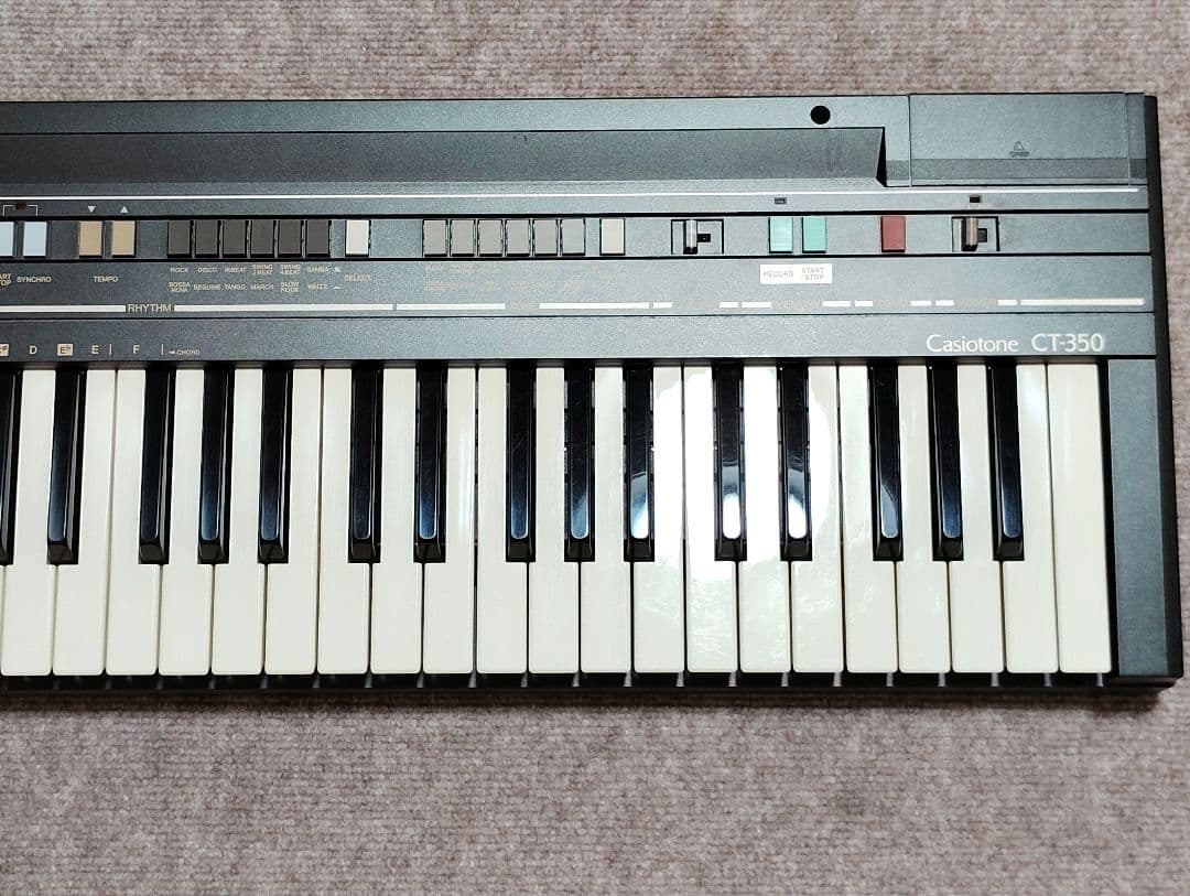 CASIO カシオ　Casiotone CT-350　電子キーボード　専用箱なし