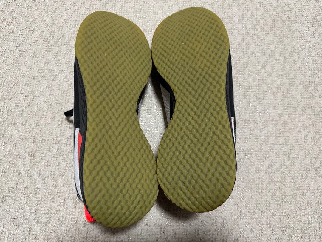 NikeF.C.フットボールシューズ ブラック/グレー/レッド