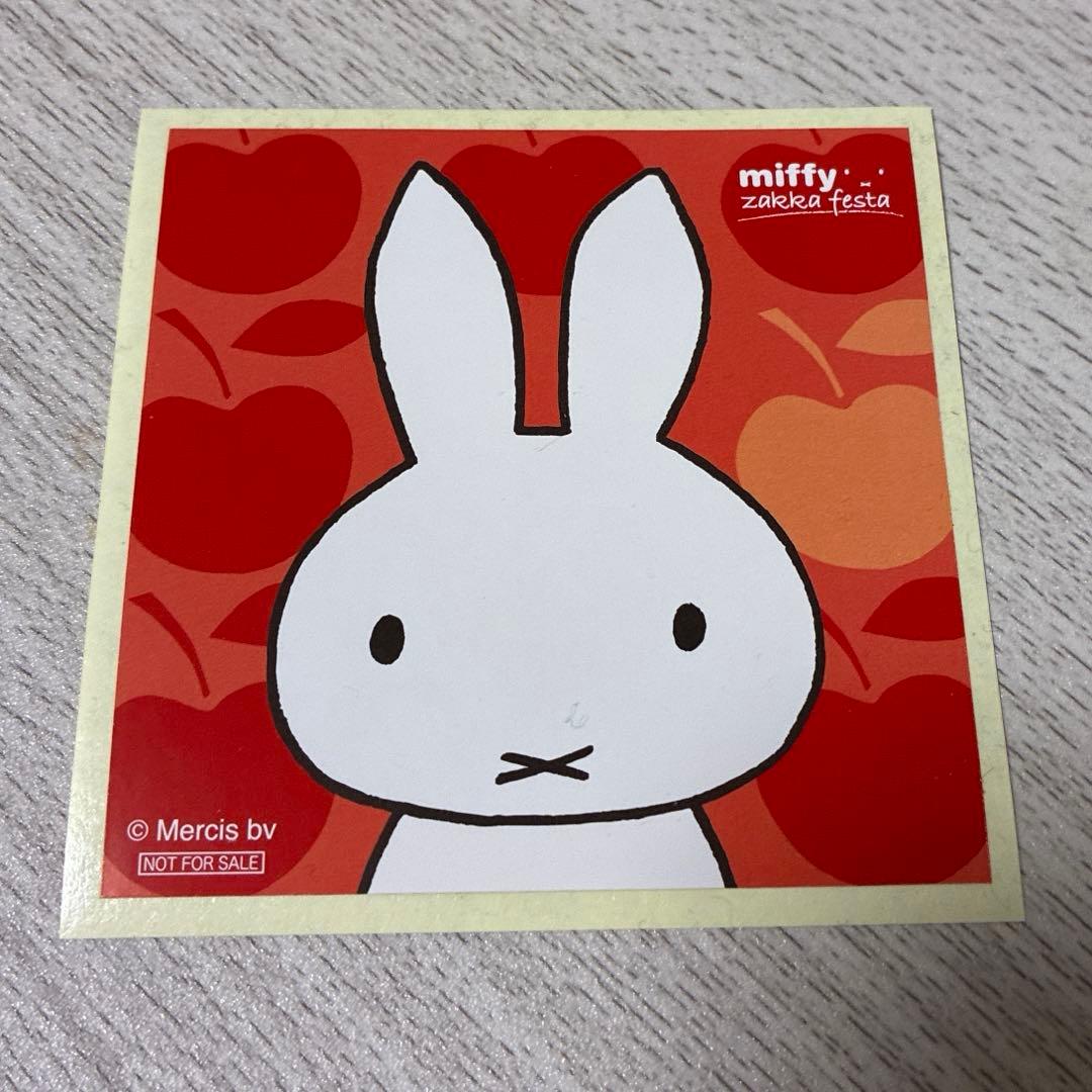【新品】22時迄タイムセール❣️ミッフィーzakkaフェス♡マスコットとステッカー