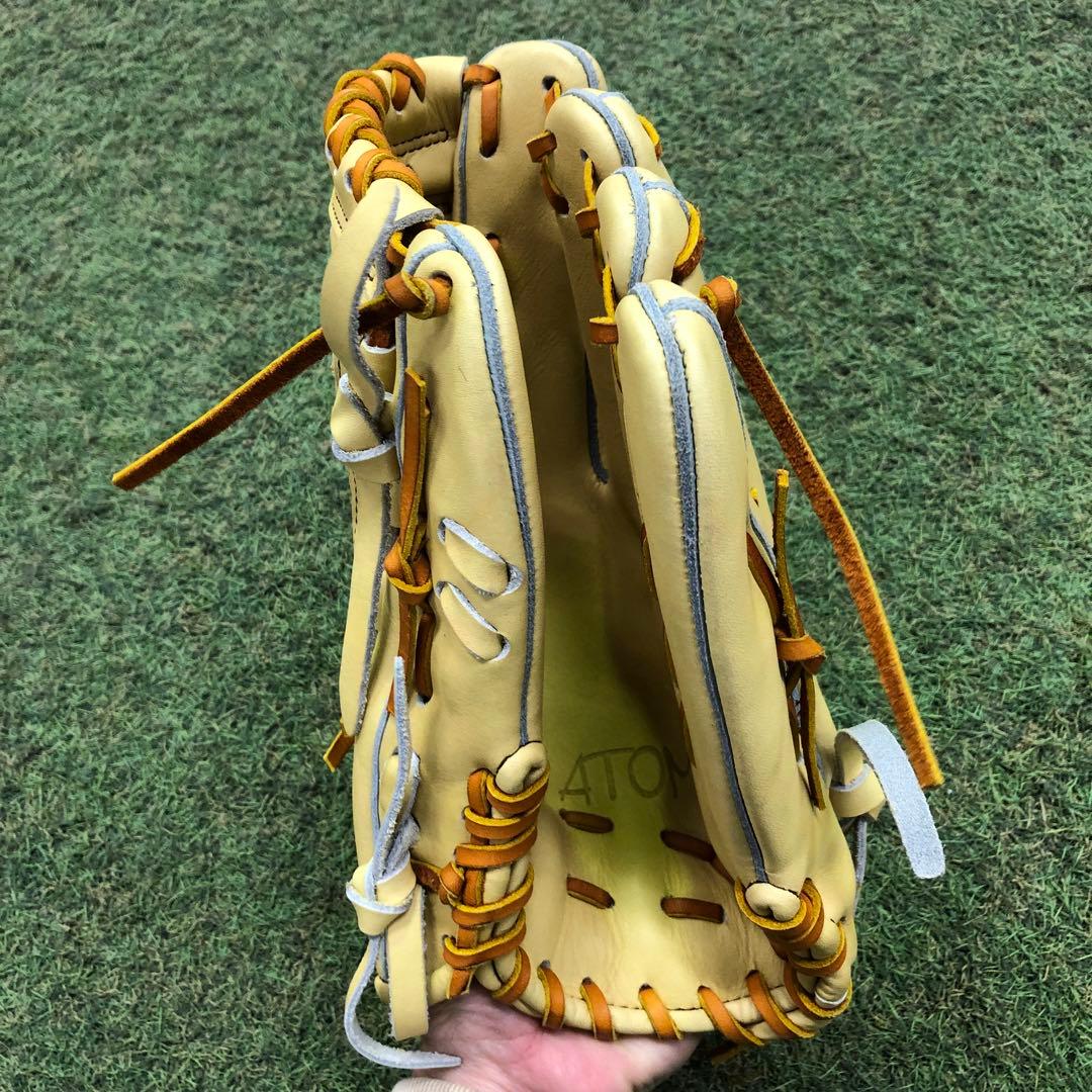 GF-1 アトムズ　メーカー型付け済グラブ キャメル