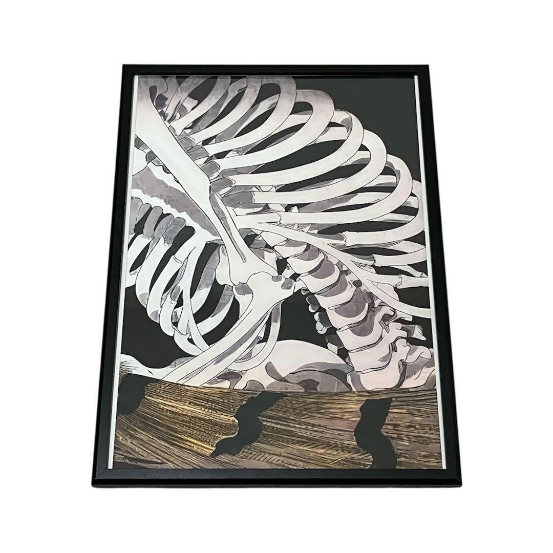 【額縁付き】A2 ポスター 3枚セット 歌川国芳 「相馬の古内裏」