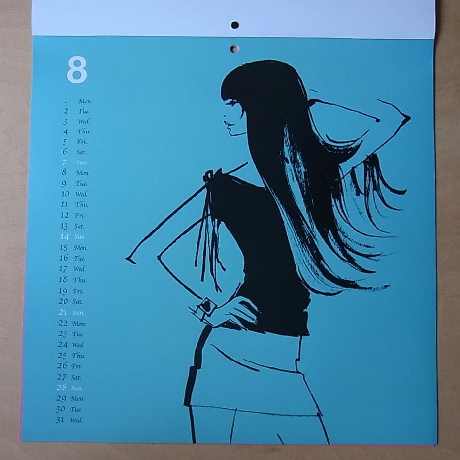 【カレンダー】morimoto miyuki「Calender 2005」