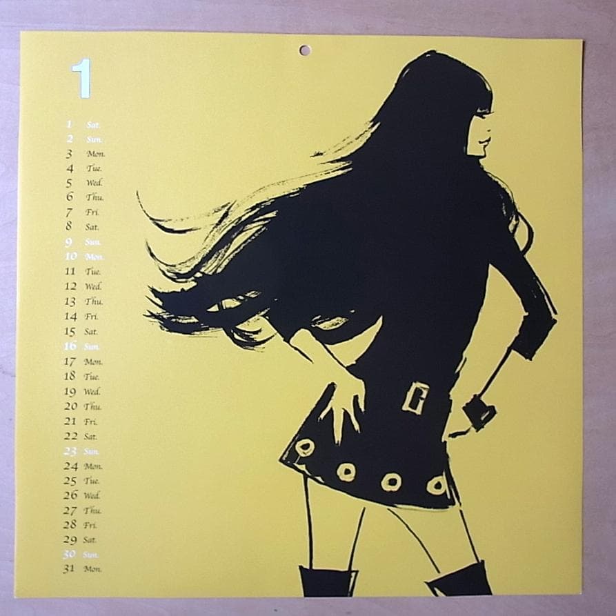 【カレンダー】morimoto miyuki「Calender 2005」