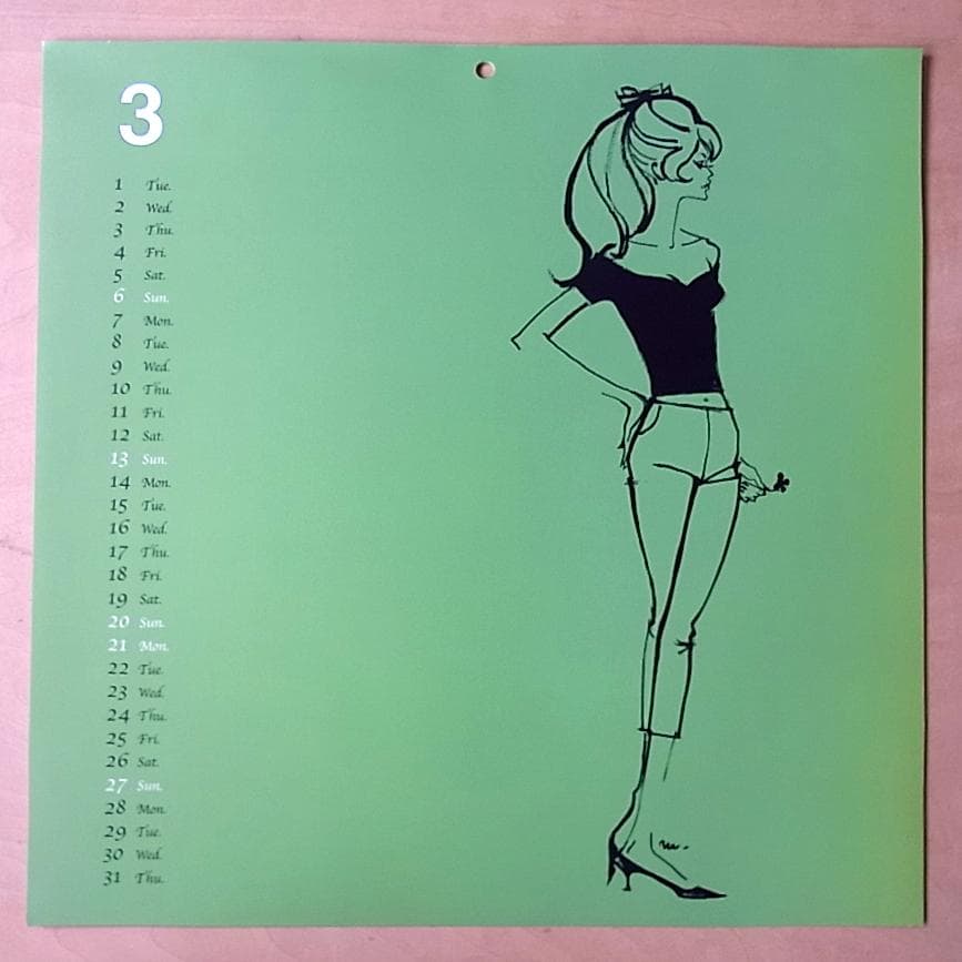 【カレンダー】morimoto miyuki「Calender 2005」