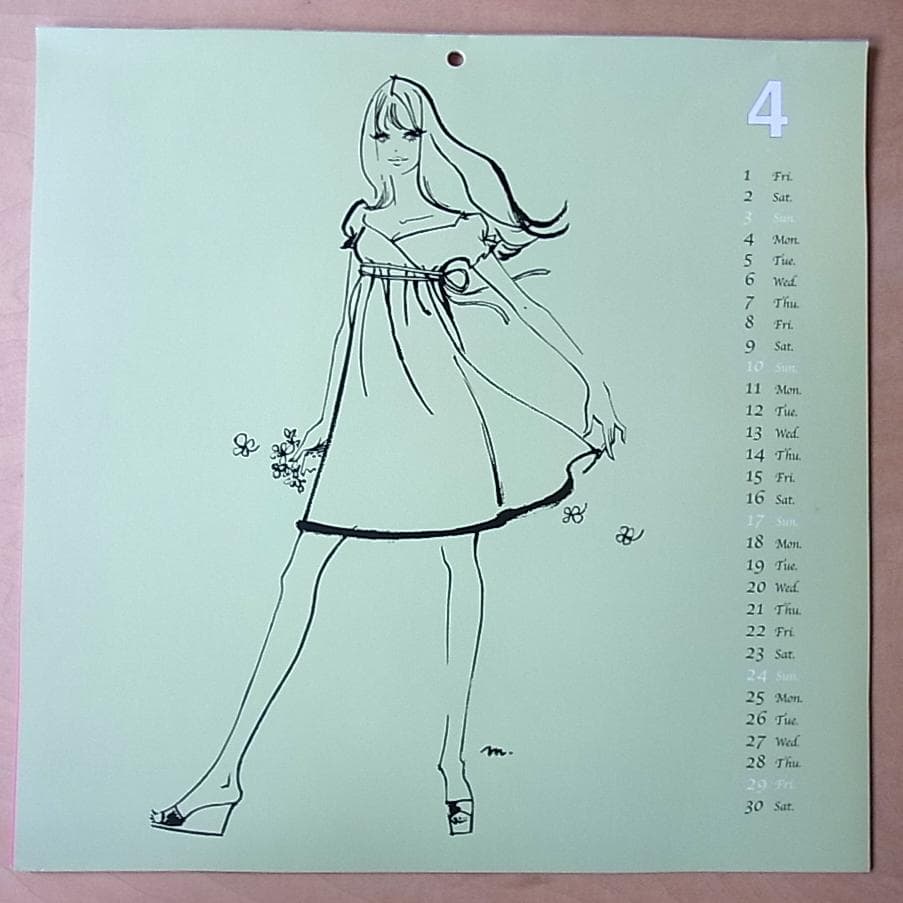 【カレンダー】morimoto miyuki「Calender 2005」