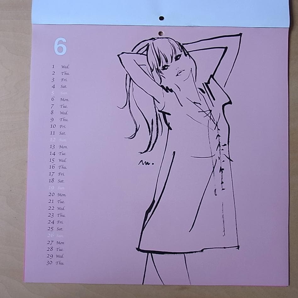 【カレンダー】morimoto miyuki「Calender 2005」