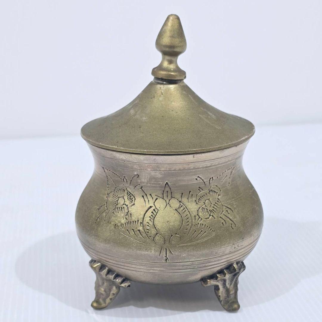 真鍮製 ティーセット シュガーボウル ゴブレット インテリア サウジアラビア