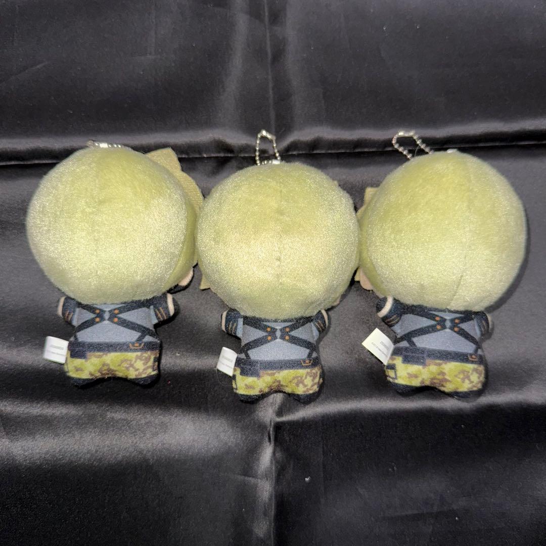 エリオスライジングヒーローズ　ちびぐるみ　エリオス　ぬいぐるみ　キース 3体