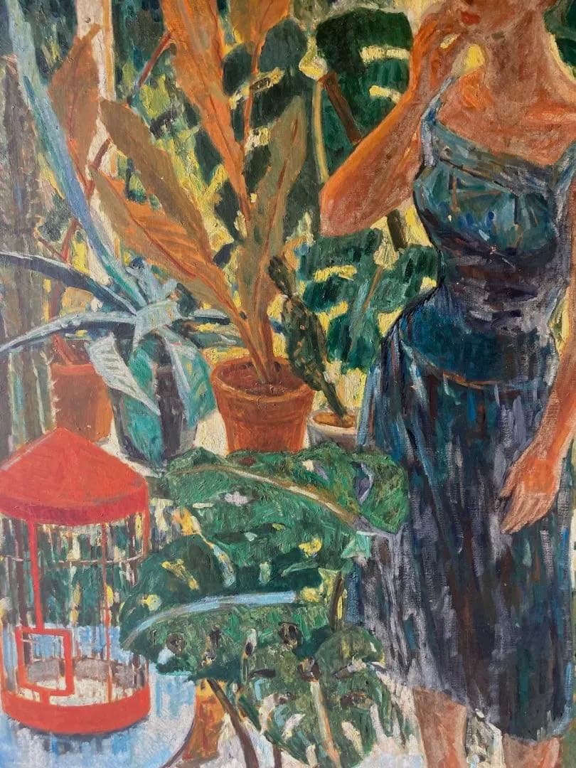 美術品　油彩画　油絵