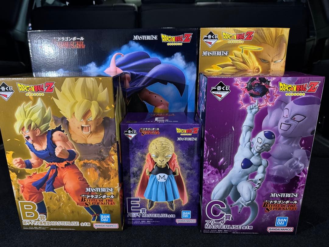 ドラゴンボール 一番くじ 5体セット 下位賞フルコンプセット