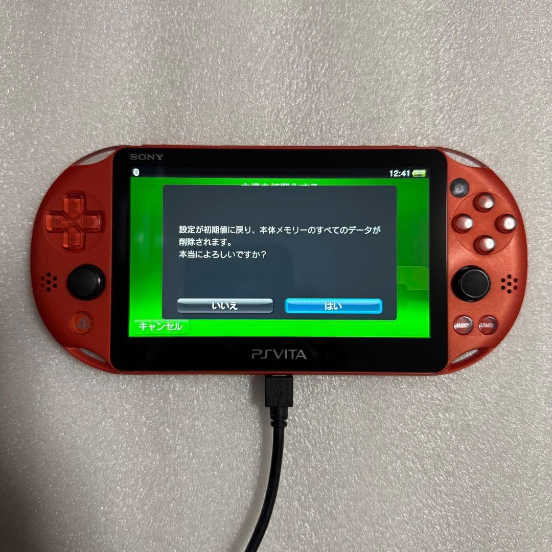 SONY PSVita PCH-2000 メタリック・レッド ZA26