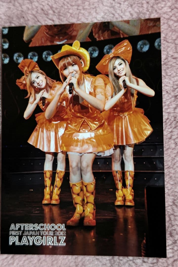 AFTERSCHOOL　公式ユニット　オレンジキャラメル　生写真　セット
