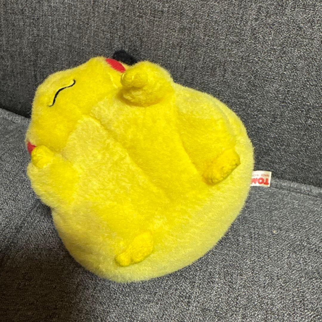 希少♡レトロ　ピカチュウ　音が鳴るぬいぐるみ　赤タグ　笛　ポケモン　初期