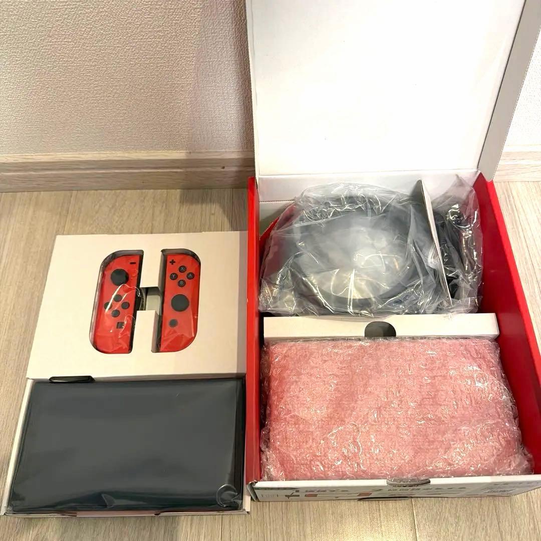 即購入OK! Nintendo Switch 有機EL マリオレッド　おまけ