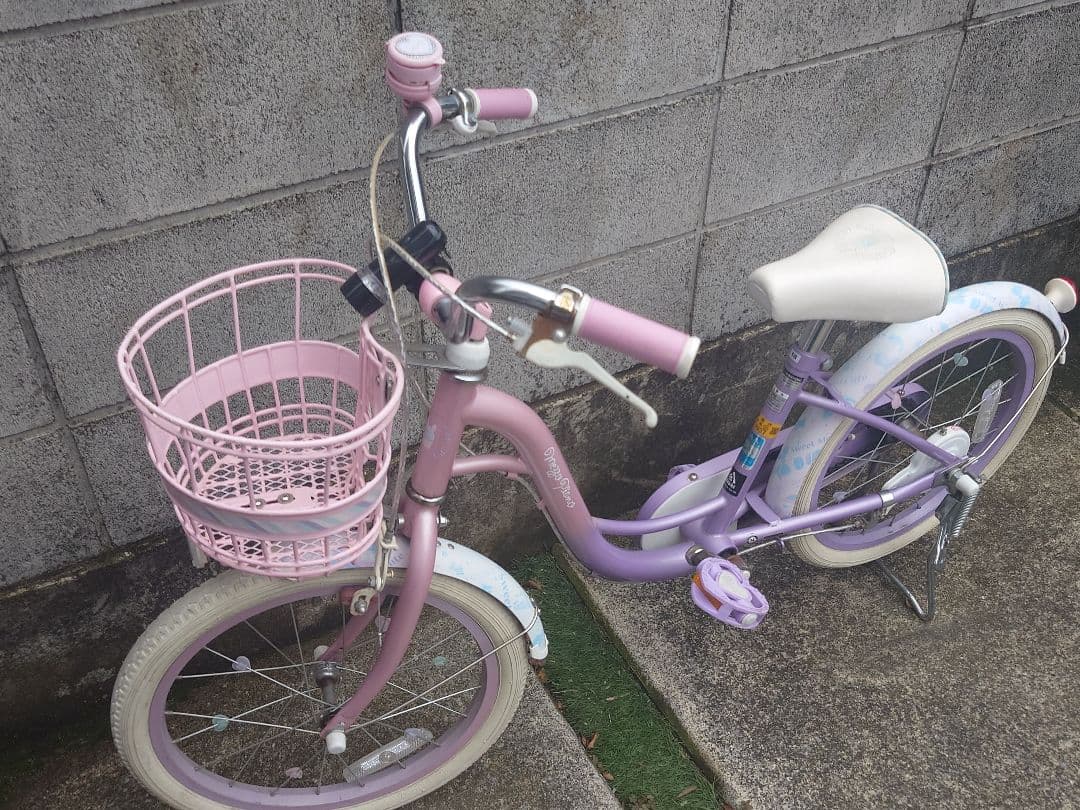 メゾピアノ　18インチ　自転車 　子供　幼児　キッズ　女の子
