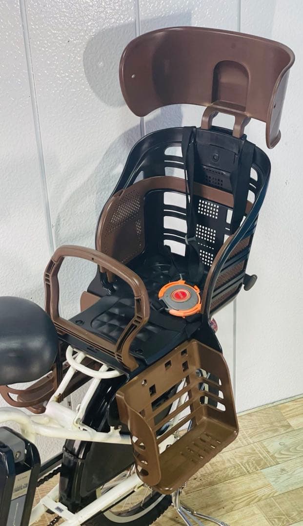 2948ヤマハ8.9アンペア3人乗り対応20インチ子供乗せ　電動アシスト自転車