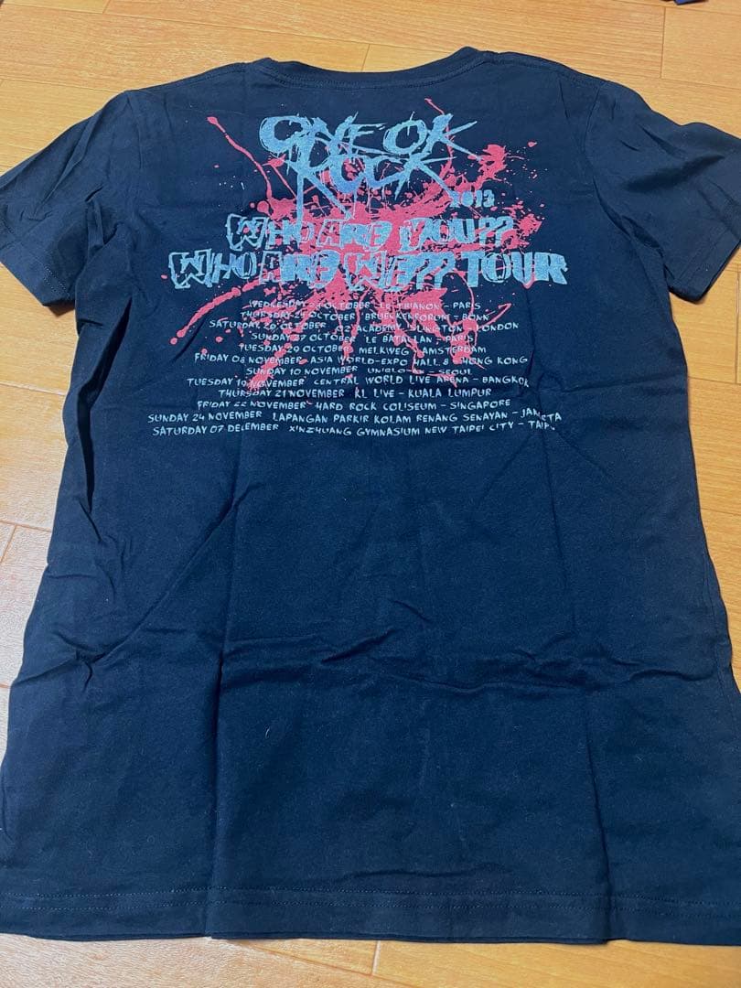 ONE OK ROCK Tシャツ　海外ツアー
