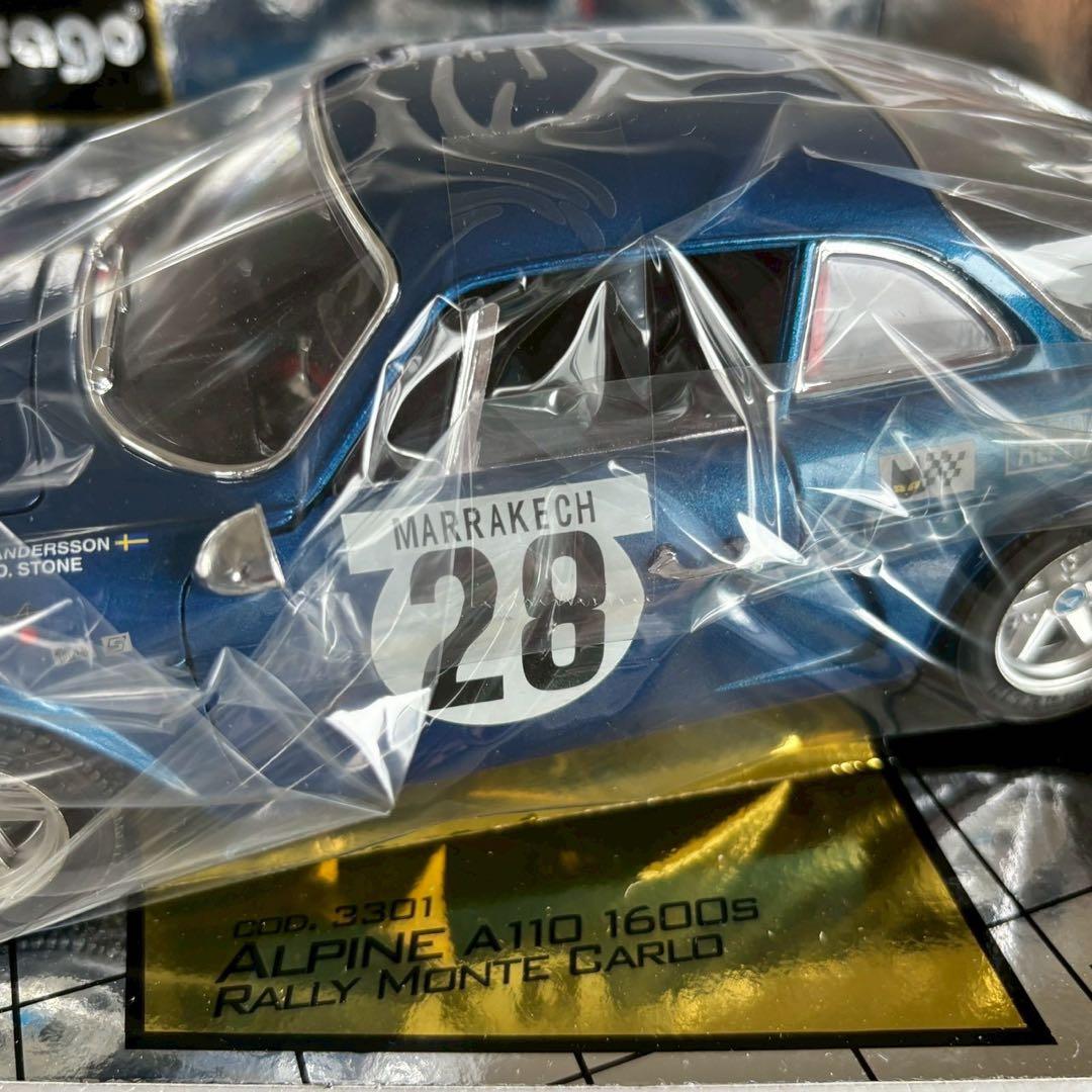 ミニカー ALPINE A110 1600S RALLY MONTE CARLO 1971