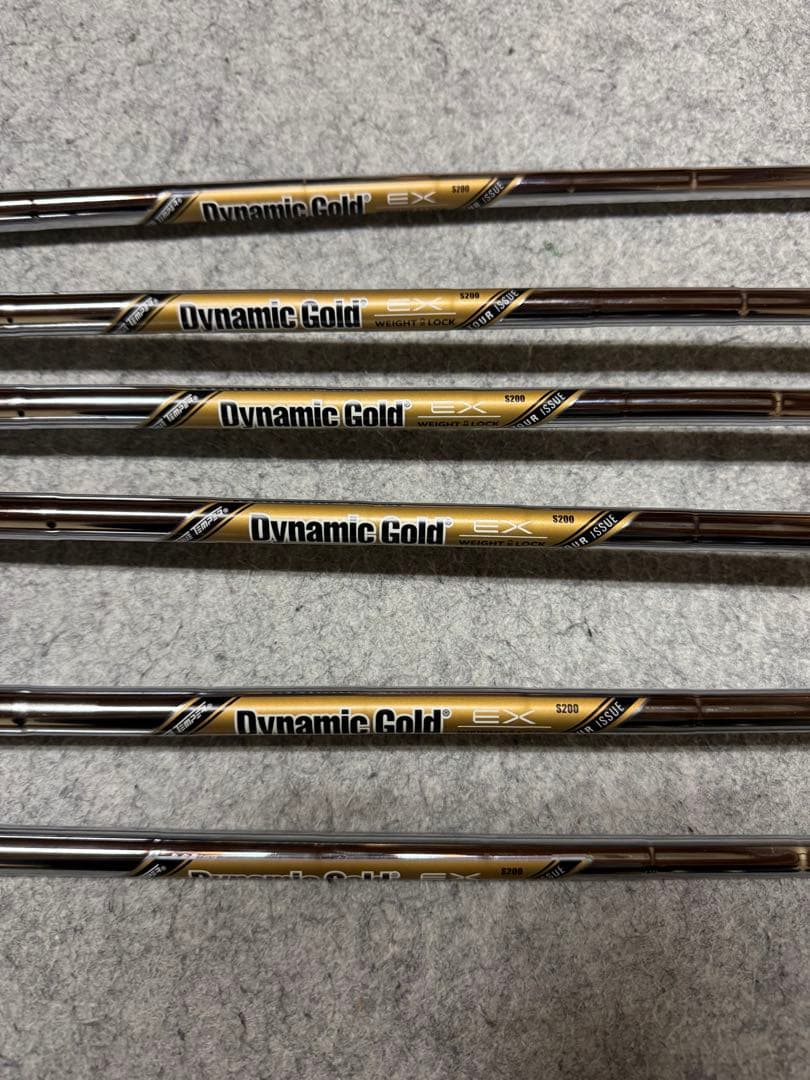 ほぼ新品　スリクソンZXi7アイアン　DG EXツアーイシューS200本