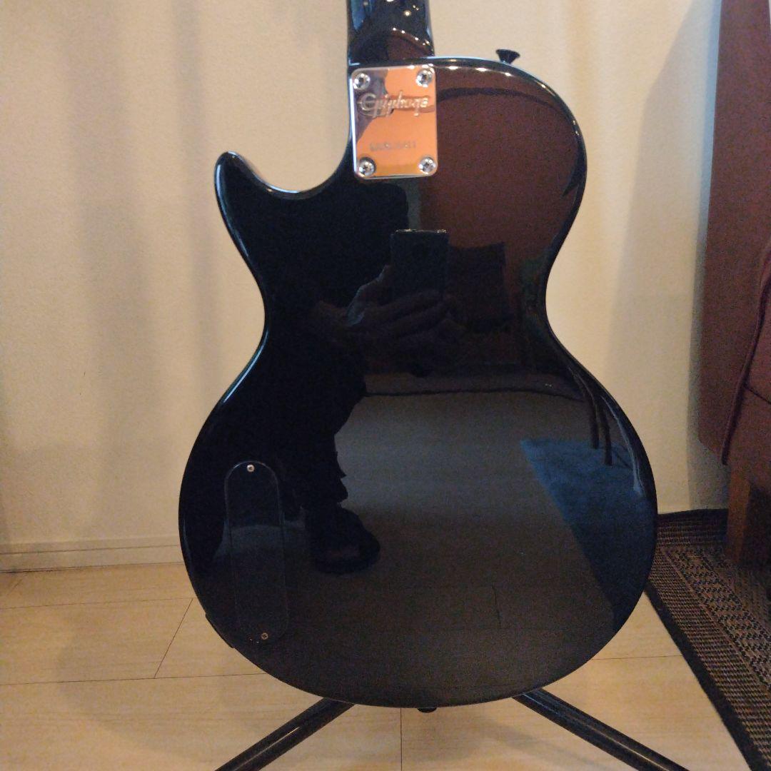 再値下げ！Epiphone レスポールJr. ブラックエレキギター