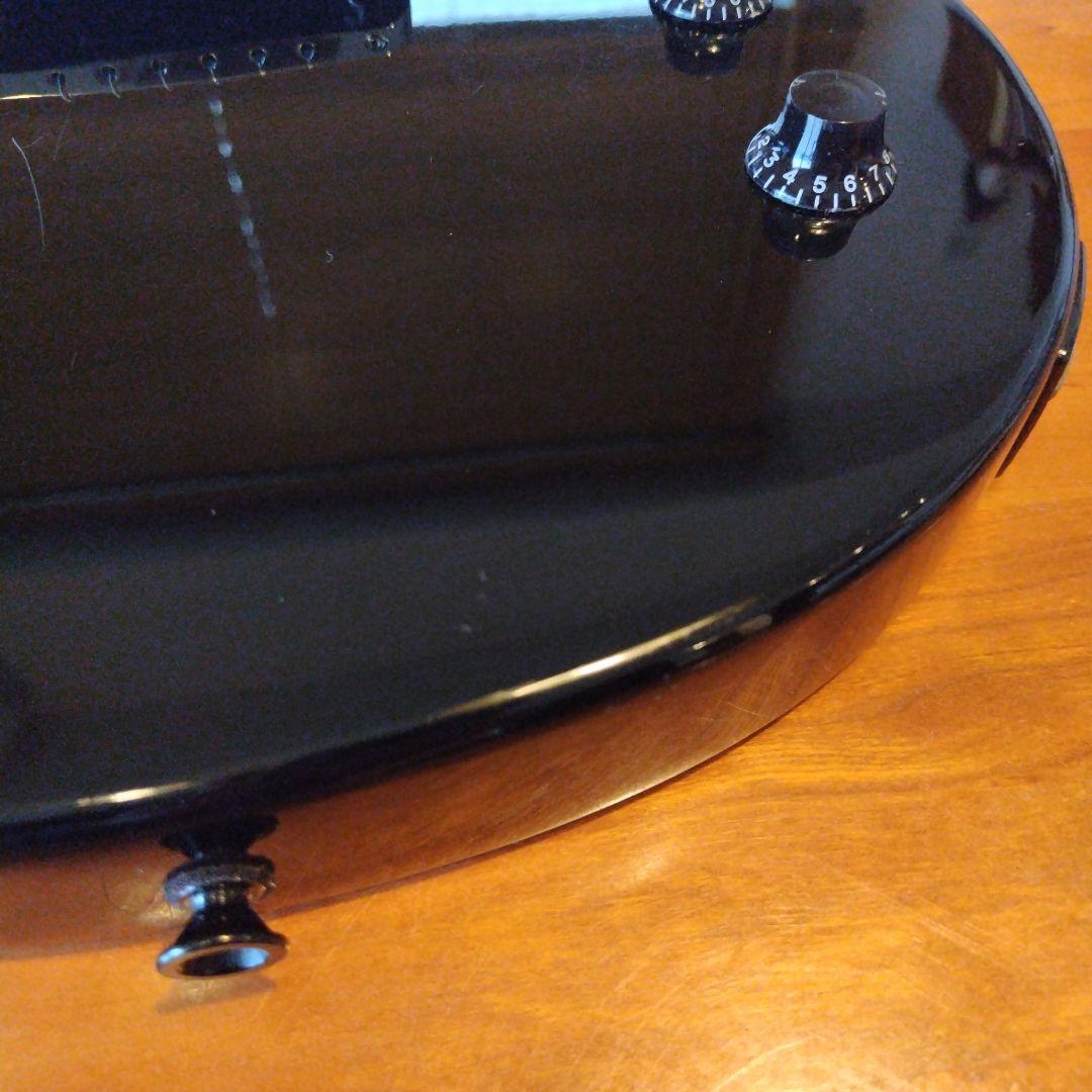 再値下げ！Epiphone レスポールJr. ブラックエレキギター