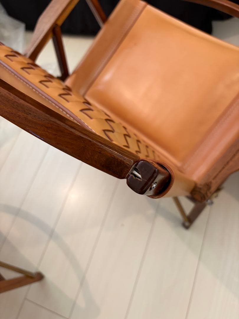 カーミットチェア　ウォールナット　ピノワークス　レザー　フルカスタム