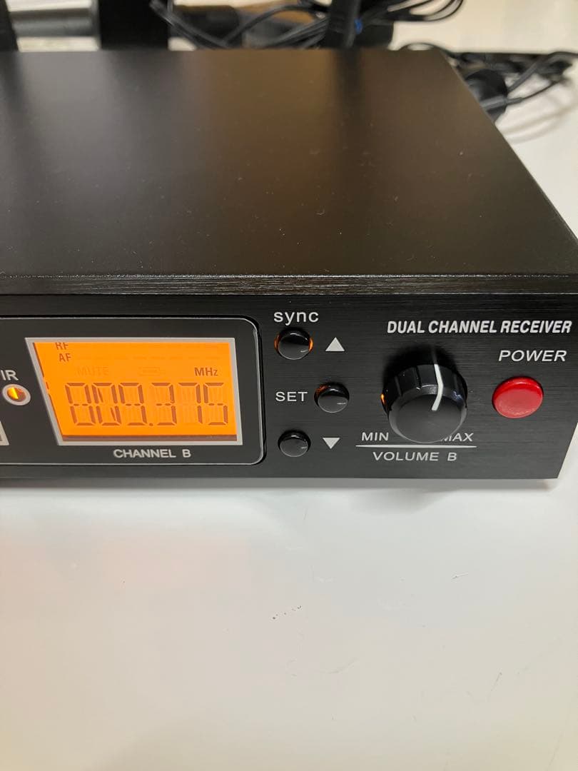 E02 SOUND PURE サウンドピュア ワイヤレスマイク 受信機　付属品有