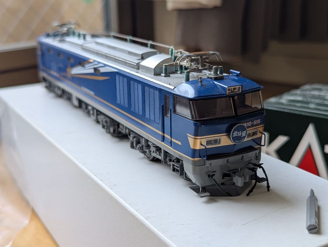 KATO EF510-500北斗星色＋24系特急「北斗星」4両編成 室内灯付き