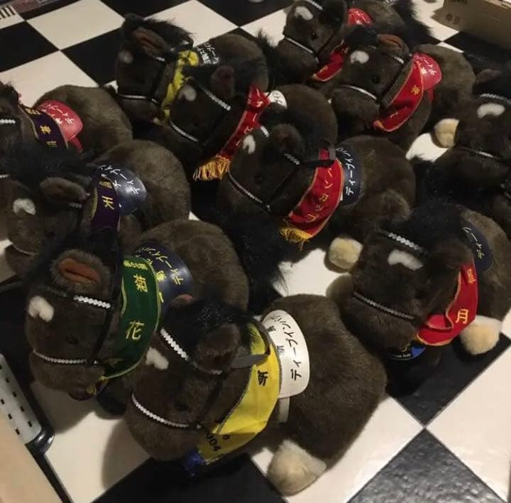 ディープインパクトのぬいぐるみ