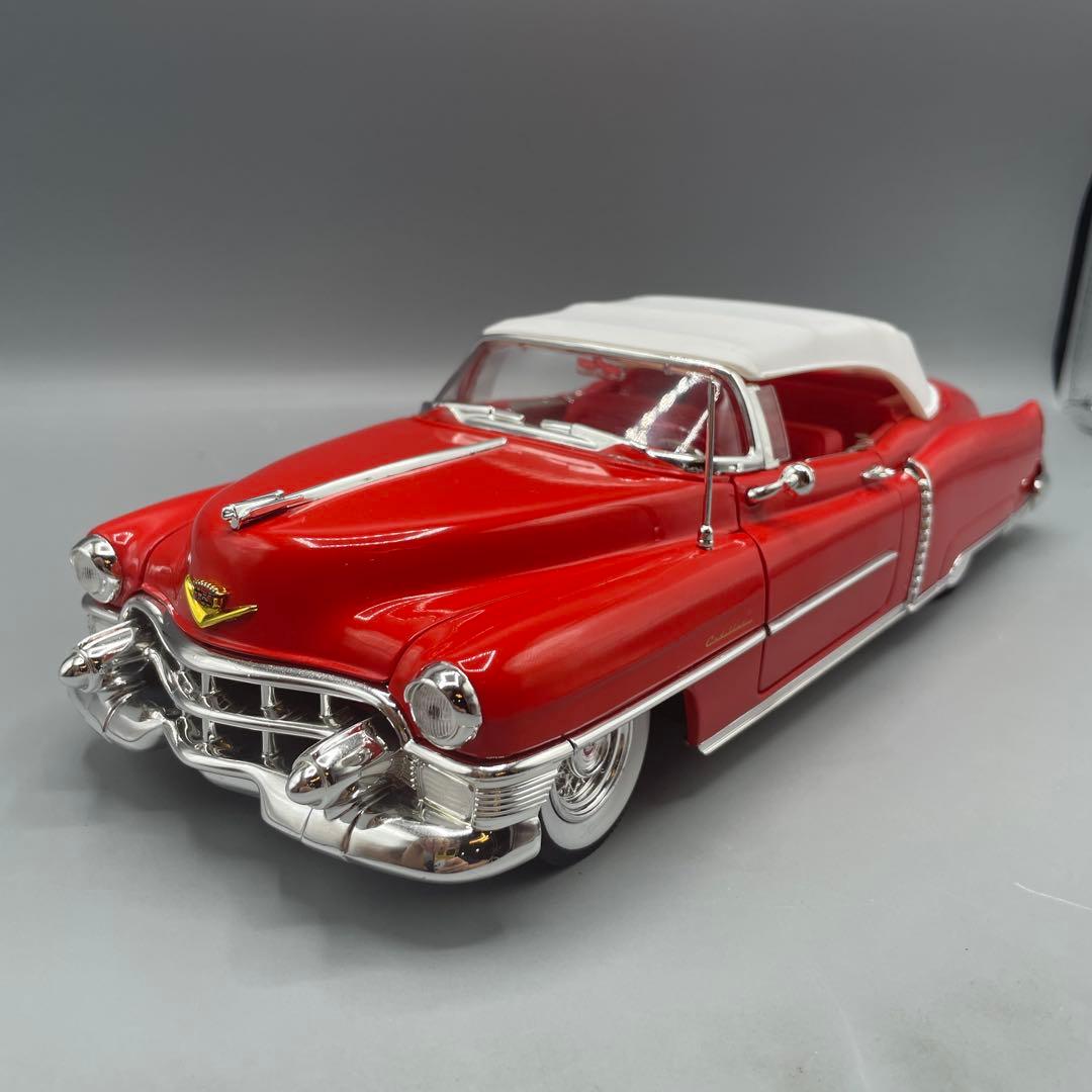 1/18 1953 キャデラック エルドラド レッド×ホワイト