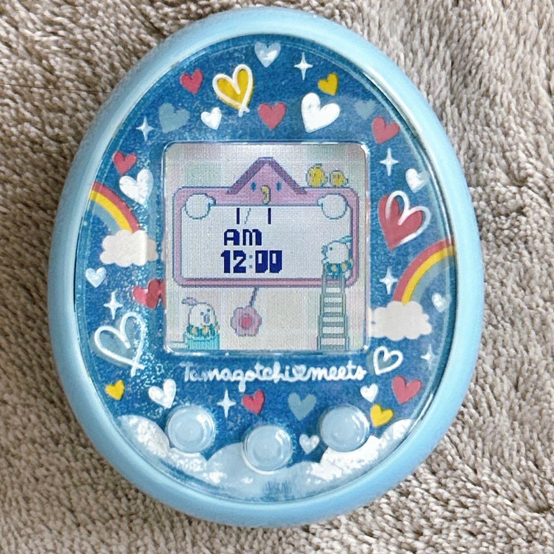 たまごっちみーつ メルヘンver.ブルー 本体 お世話ガイド 動作確認済