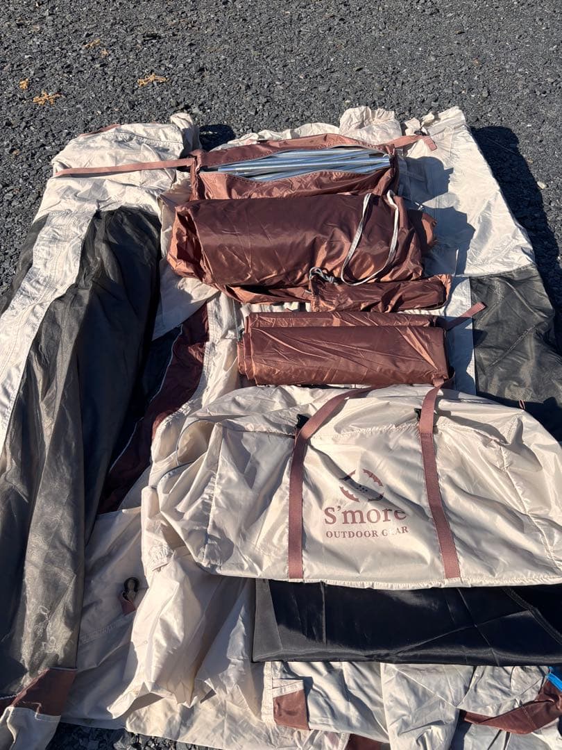 S'more Maroom 大型2ルームテント 4~6人用