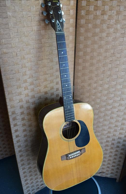 YAMAKI Deluxe/ヤマキ FOLKフォークギター 1972年 ケース付