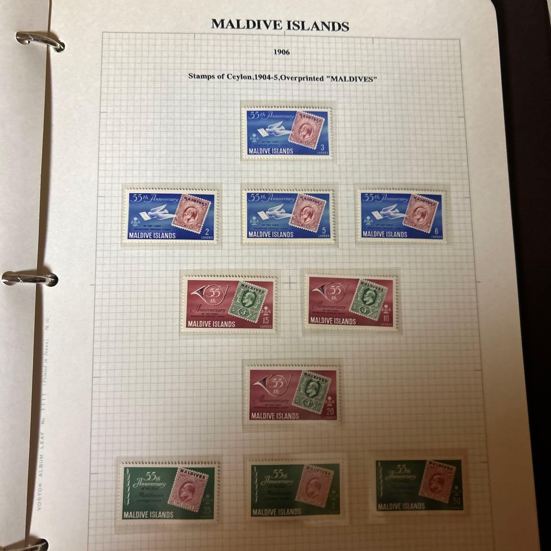 切手コレクション（グアテマラ・ガイアナ・ジャマイカ）