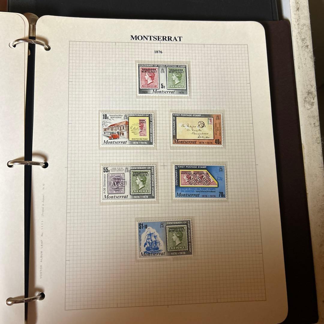 切手コレクション（グアテマラ・ガイアナ・ジャマイカ）