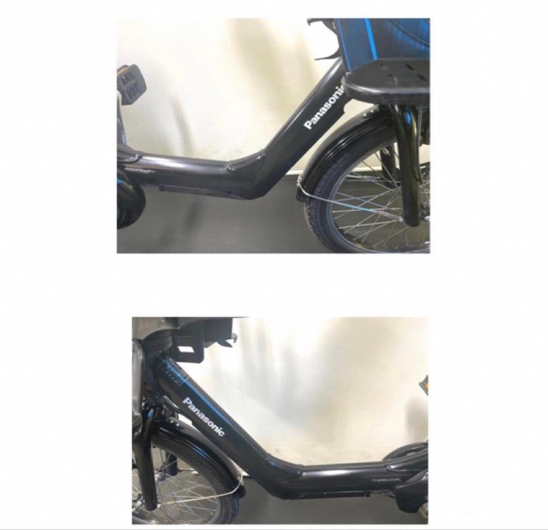 1年保証 パナソニック　ギュット　gutto 20インチ　黒　電動アシスト自転車