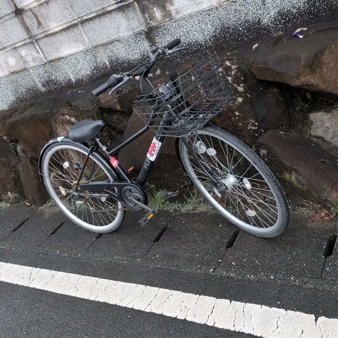 27インチ自転車(黒)熊本です