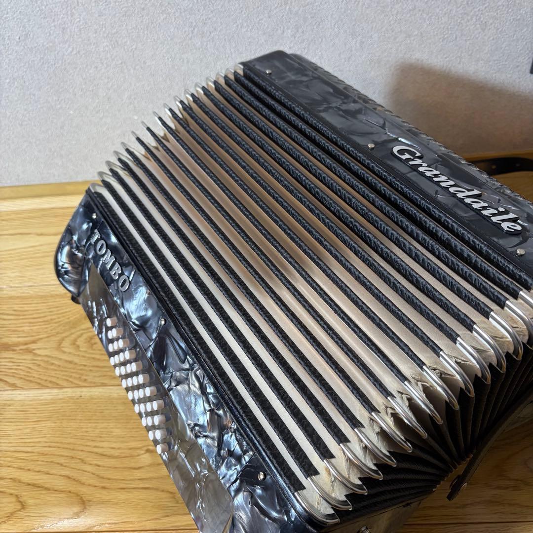 【未使用級】TOMBO トンボ Grandaile アコーディオン GT-32