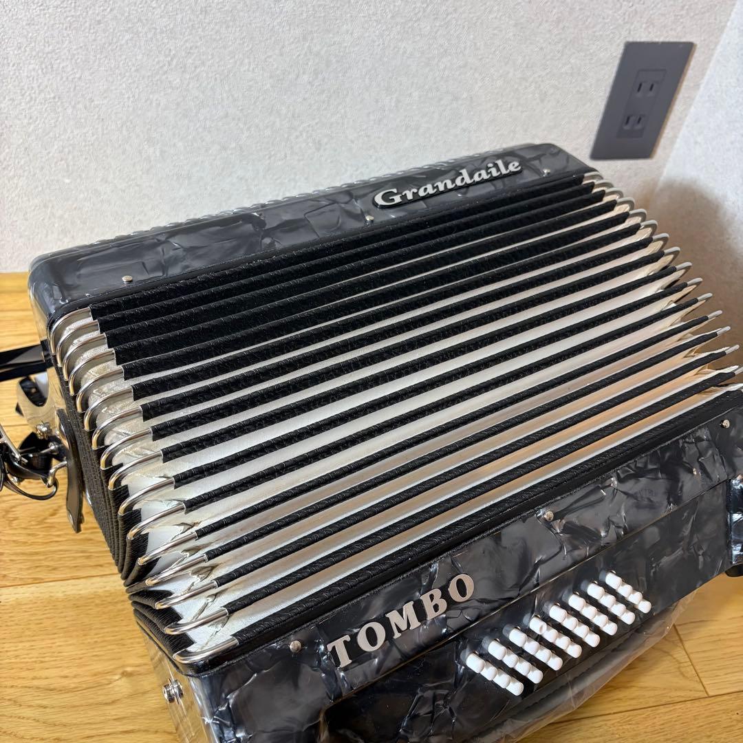 【未使用級】TOMBO トンボ Grandaile アコーディオン GT-32