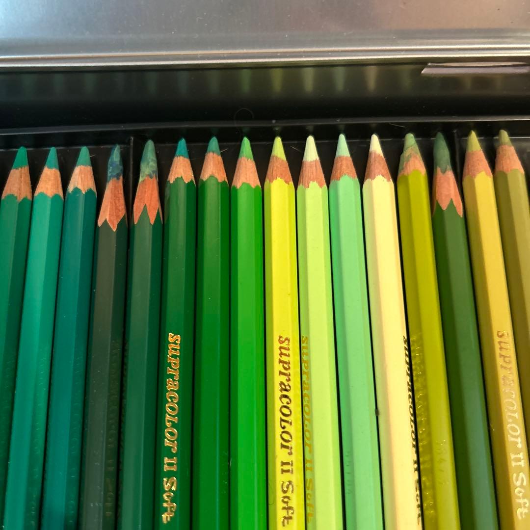 カランダッシュ スプラカラーソフト　水溶性色鉛筆120色セット